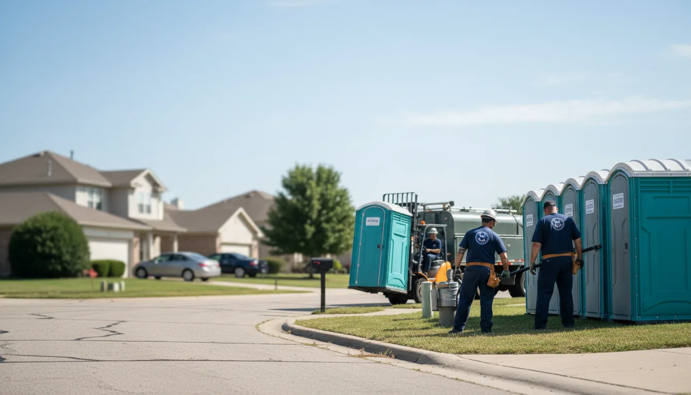 Porta Potty Rental in Homer, IL near me